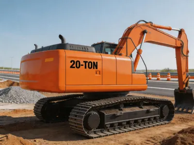 Hitachi 20t excavator